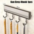 Wall-Mounted Kitchen Utensil Rail