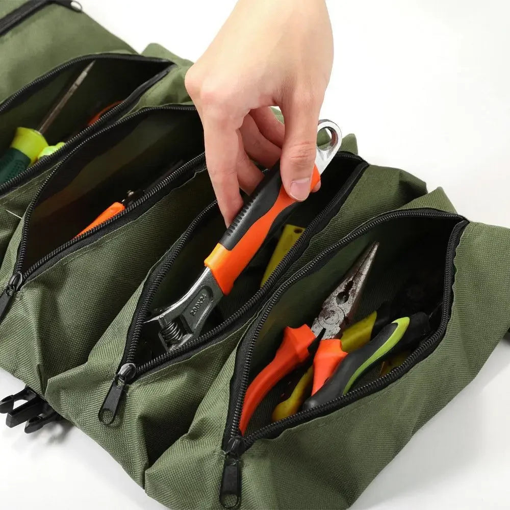 Roll-Up Multi-Pocket Tool Bag