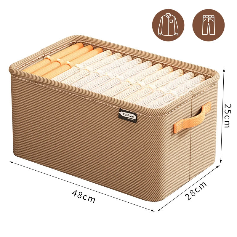Foldable Fabric Closet Storage Bin