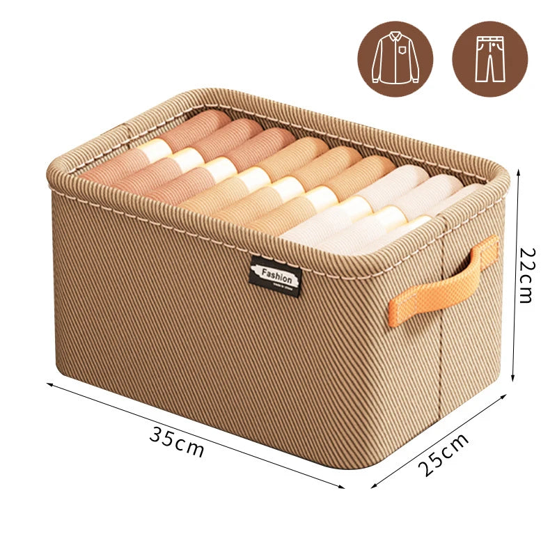 Foldable Fabric Closet Storage Bin