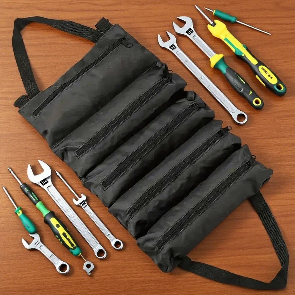 Roll-Up Multi-Pocket Tool Bag