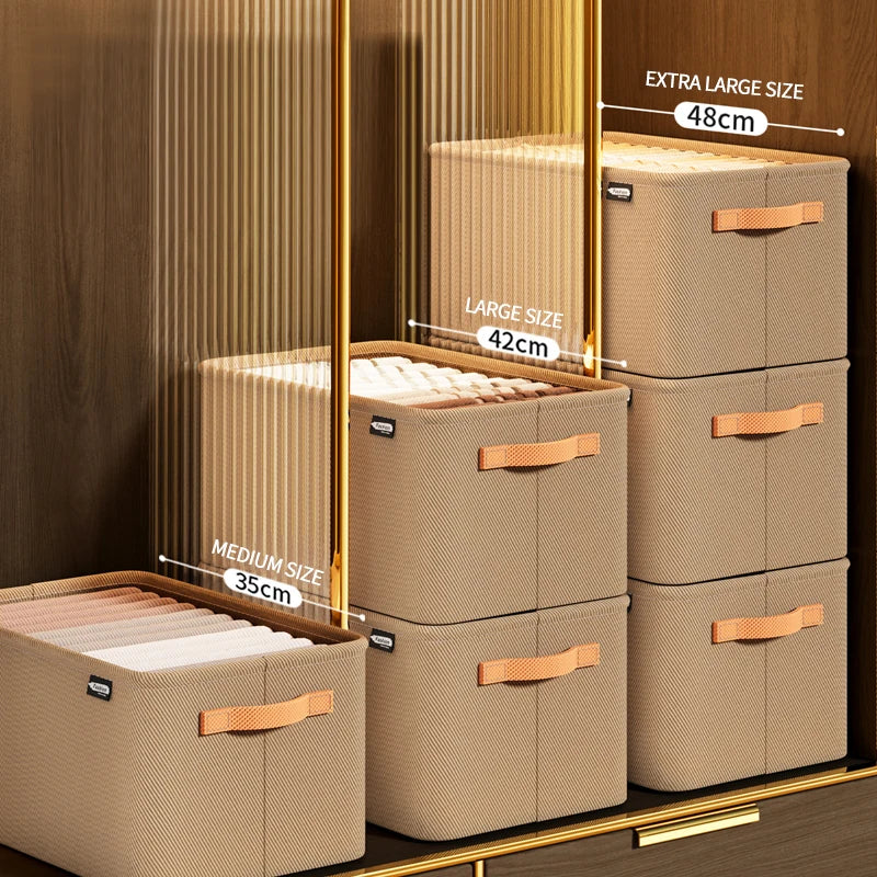 Foldable Fabric Closet Storage Bin
