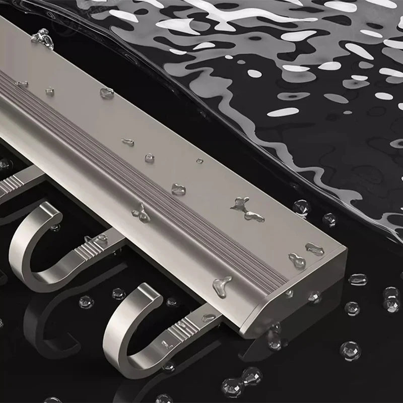 Wall-Mounted Kitchen Utensil Rail