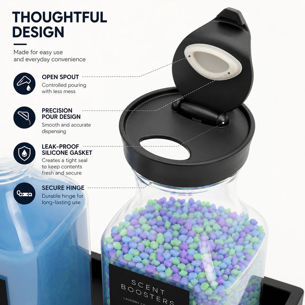 Laundry Detergent Dispenser Set