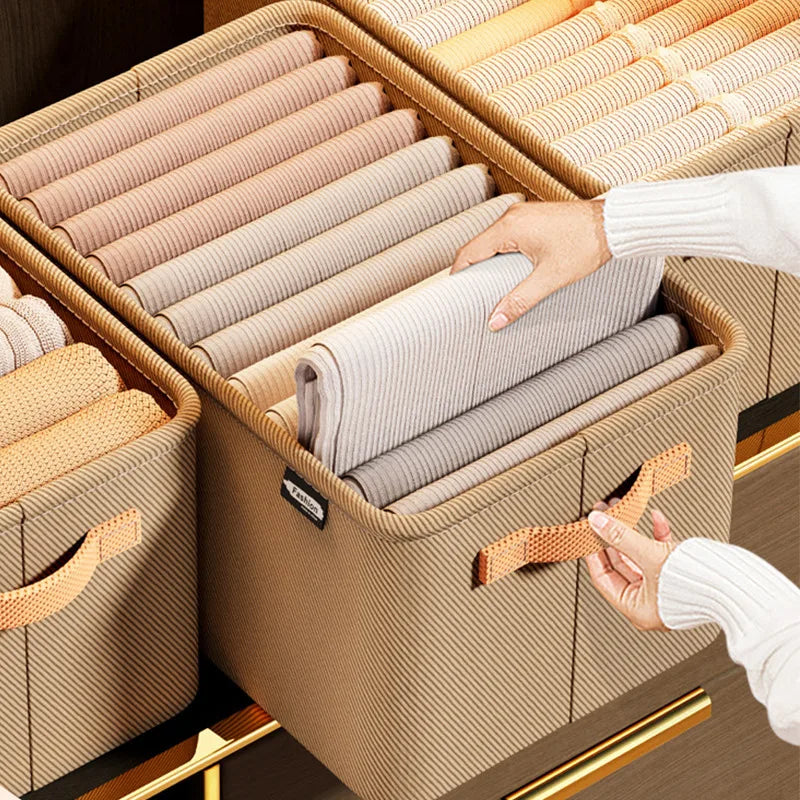 Foldable Fabric Closet Storage Bin