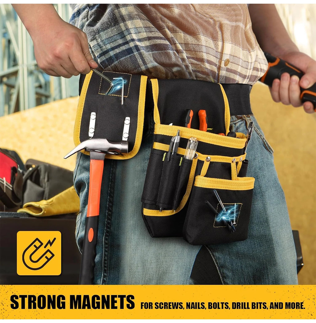 Adjustable 26-Pocket Tool Belt