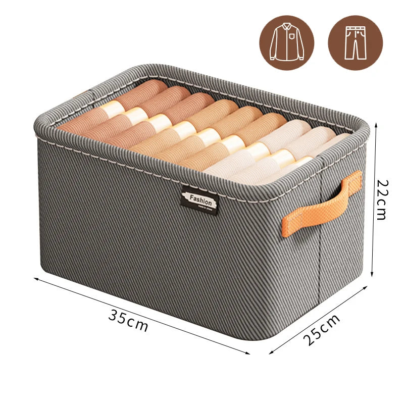 Foldable Fabric Closet Storage Bin