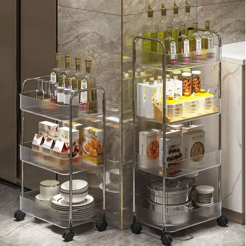 Slim Rolling Storage Cart