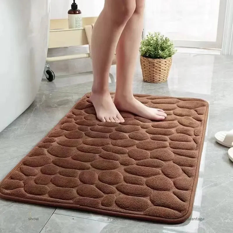 Pebble Memory Foam Bath Mat