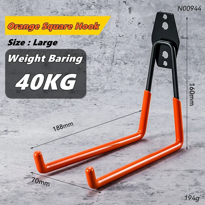 Heavy-Duty Garage Storage Hooks