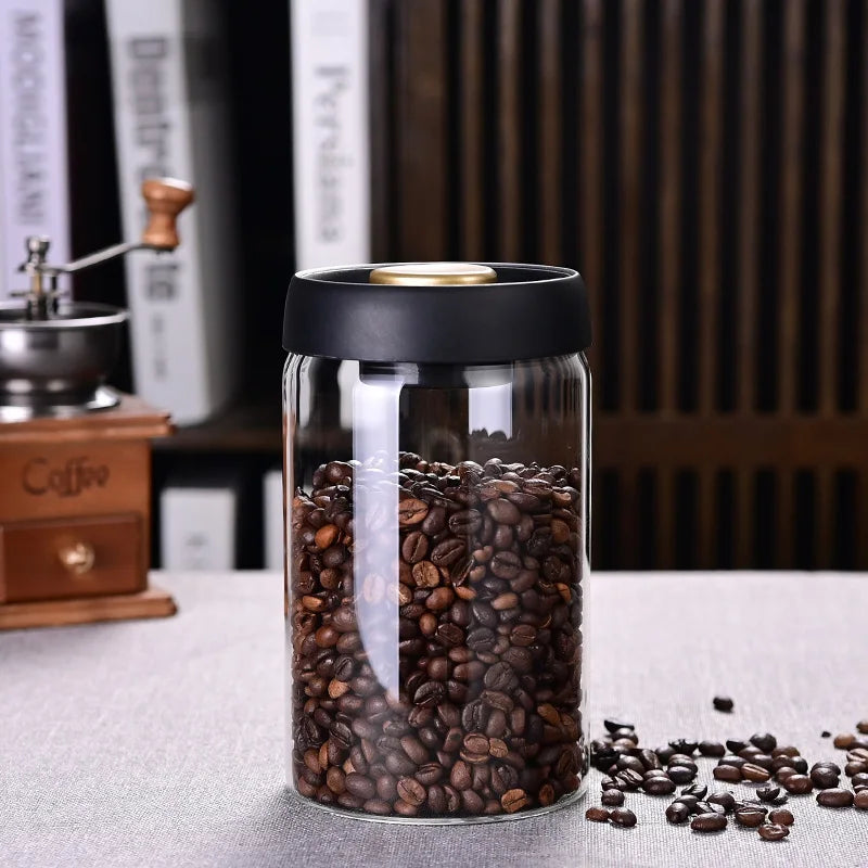 Vacuum Coffee Storage Jar
