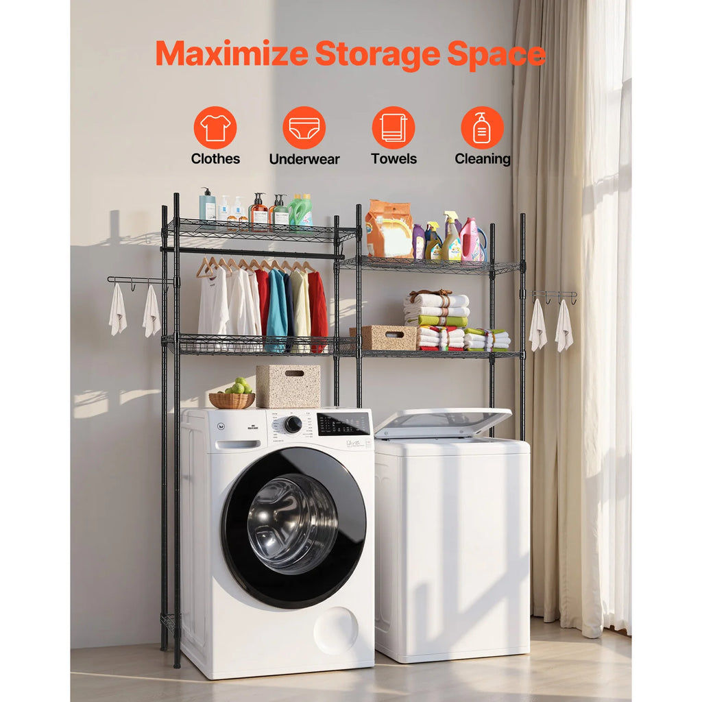 Over Washer & Dryer Storage Rack