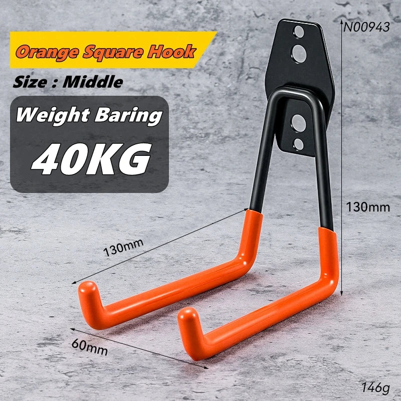 Heavy-Duty Garage Storage Hooks
