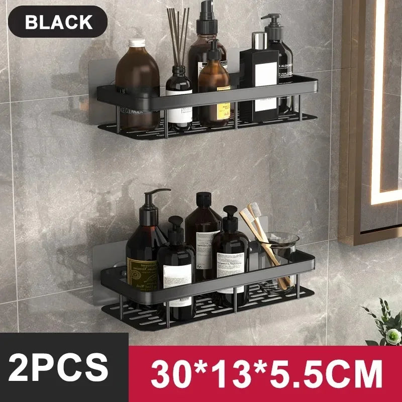 Modern Corner Bathroom Shelf