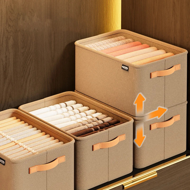 Foldable Fabric Closet Storage Bin