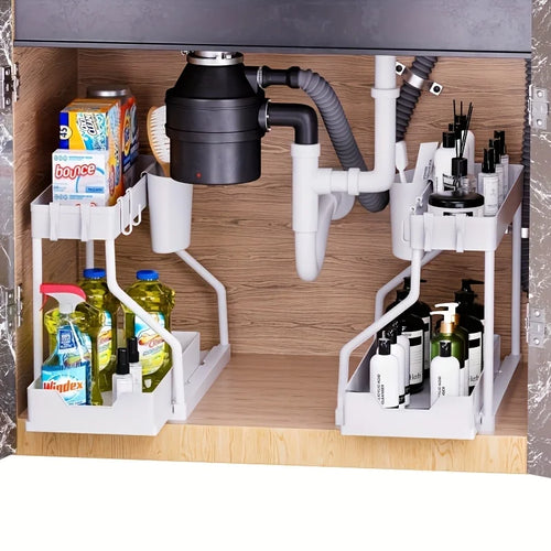 2-Tier Pull-Out Under Sink Organizer