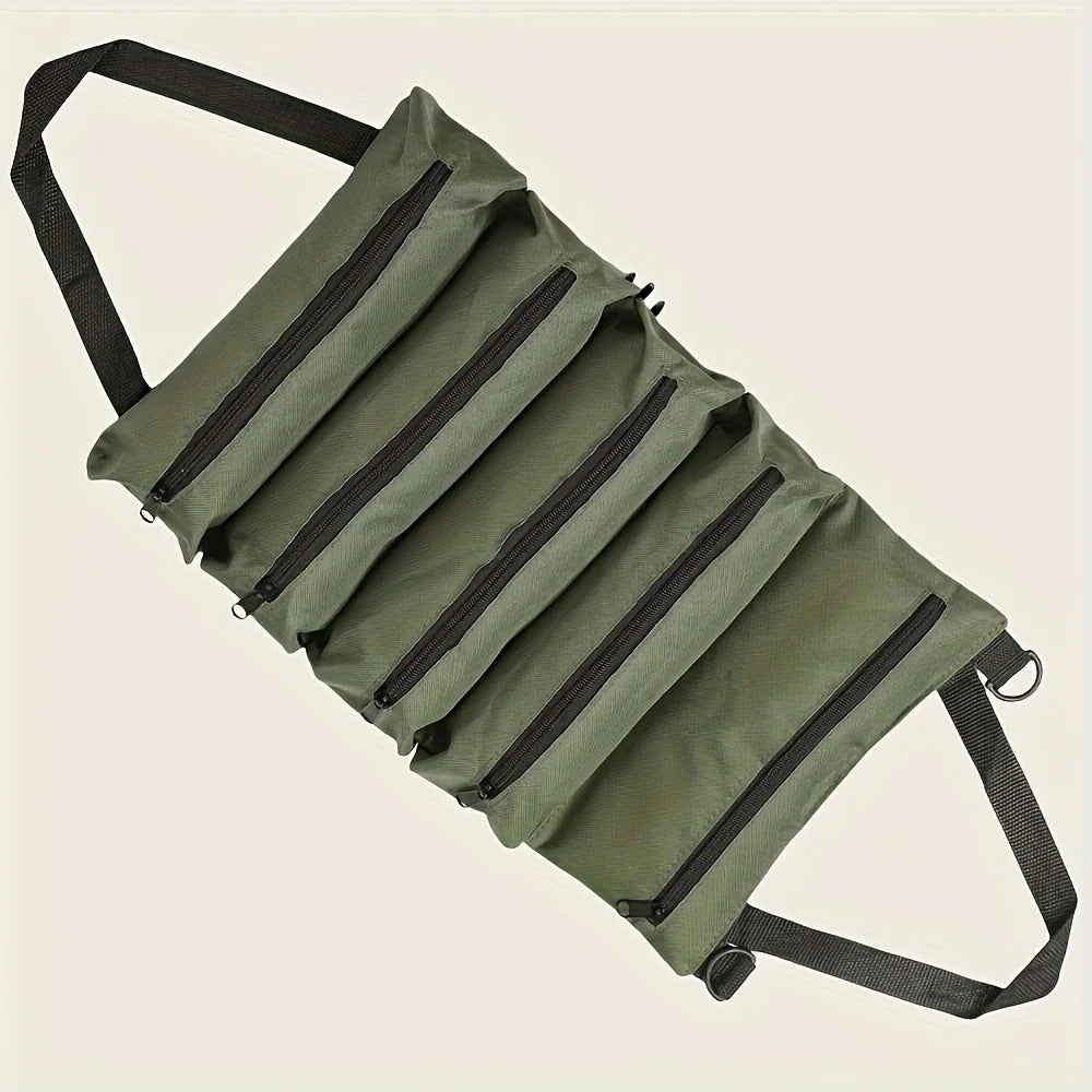 Roll-Up Multi-Pocket Tool Bag