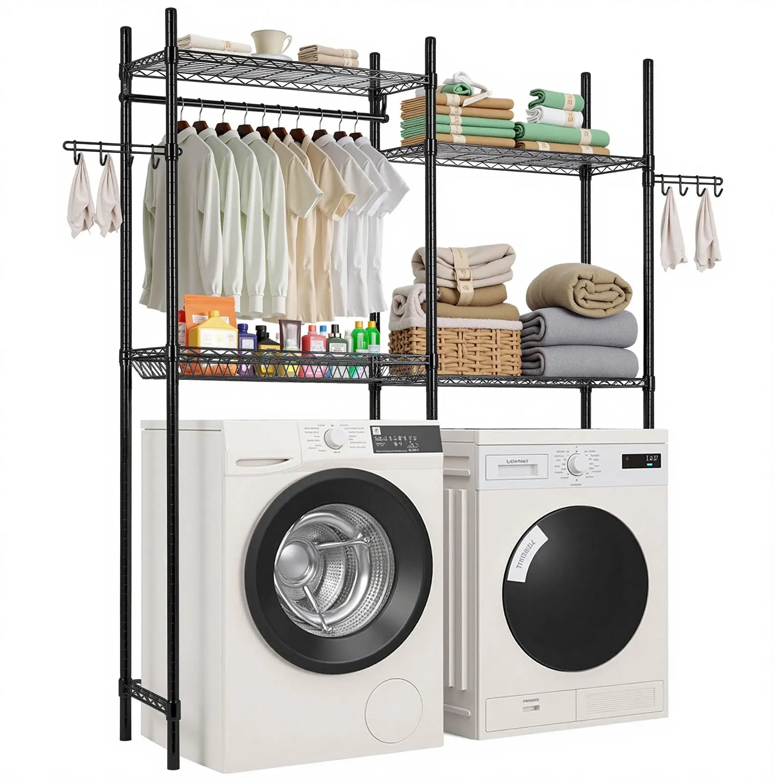 Over Washer & Dryer Storage Rack