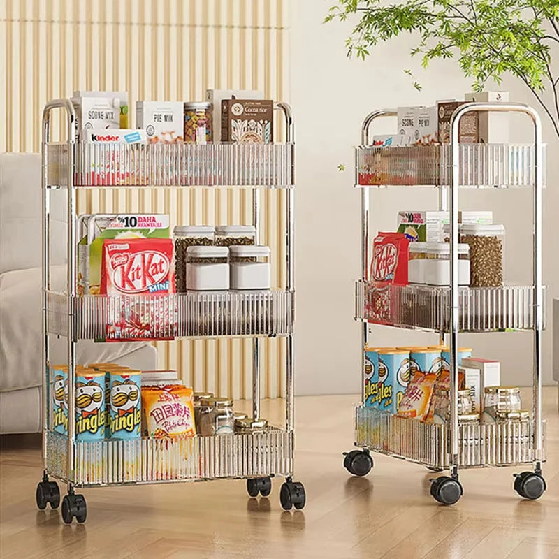 Slim Rolling Storage Cart