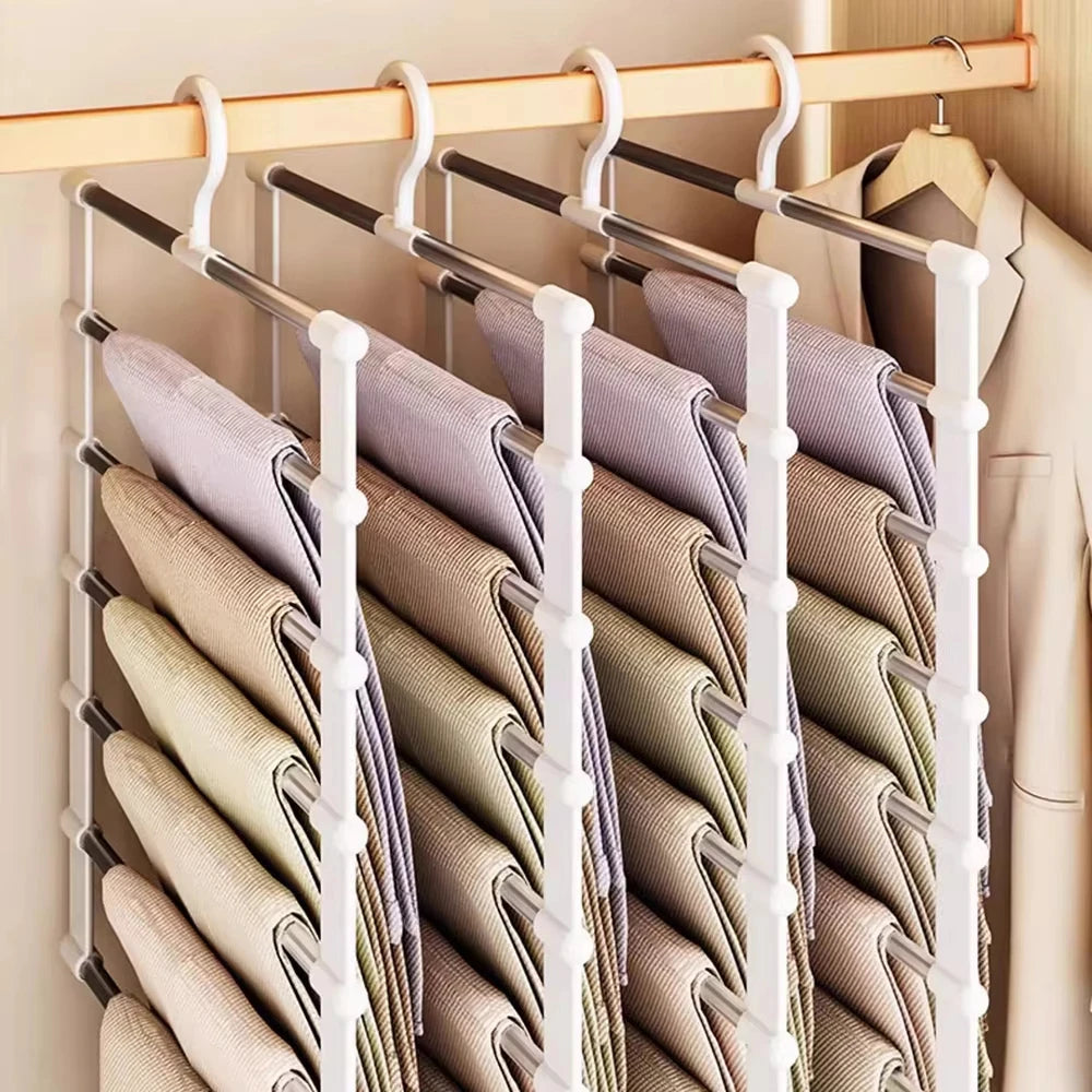 Space-Saving Pants Storage Hanger
